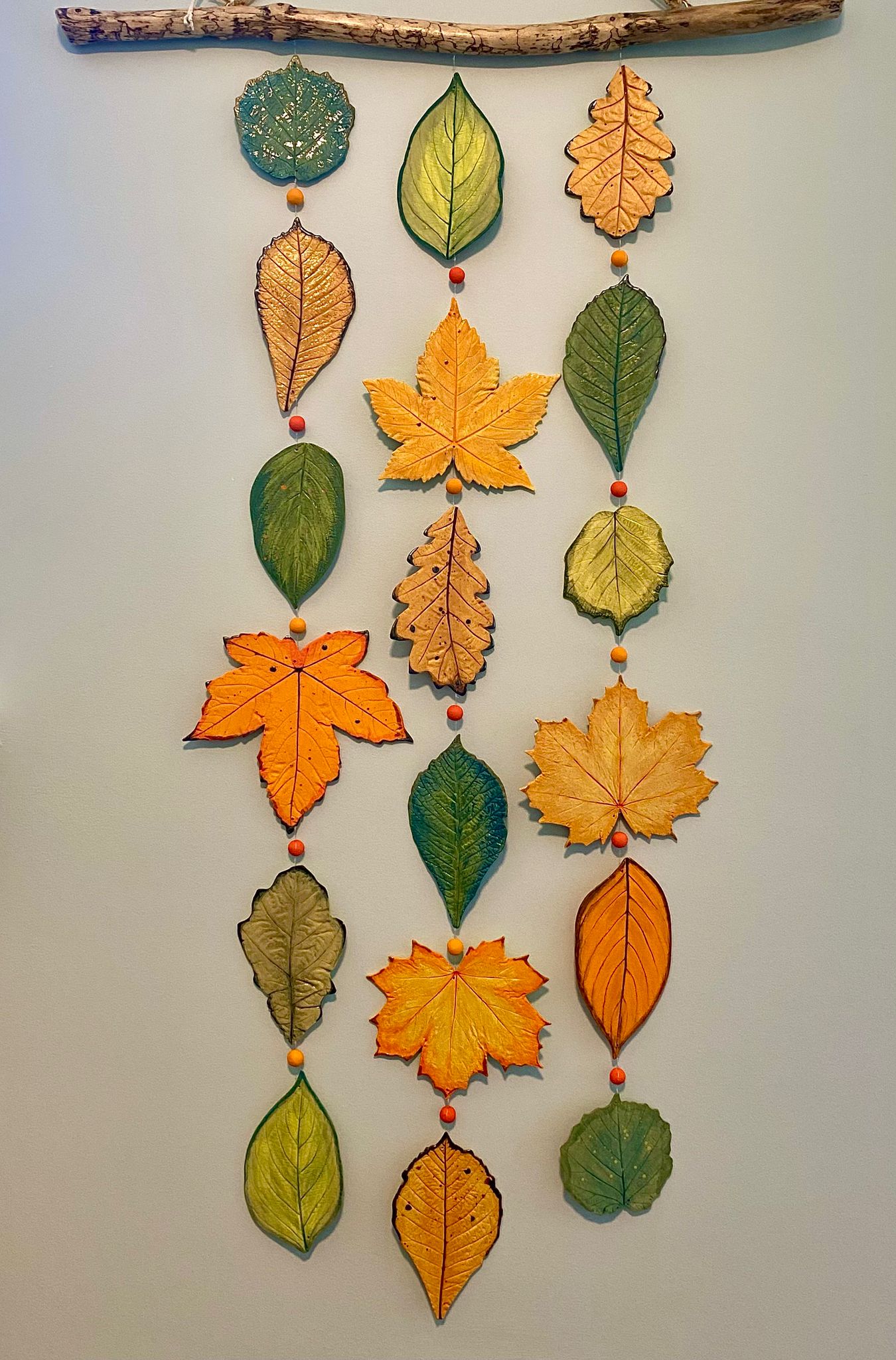 Wall Hanging Autumn Leaves