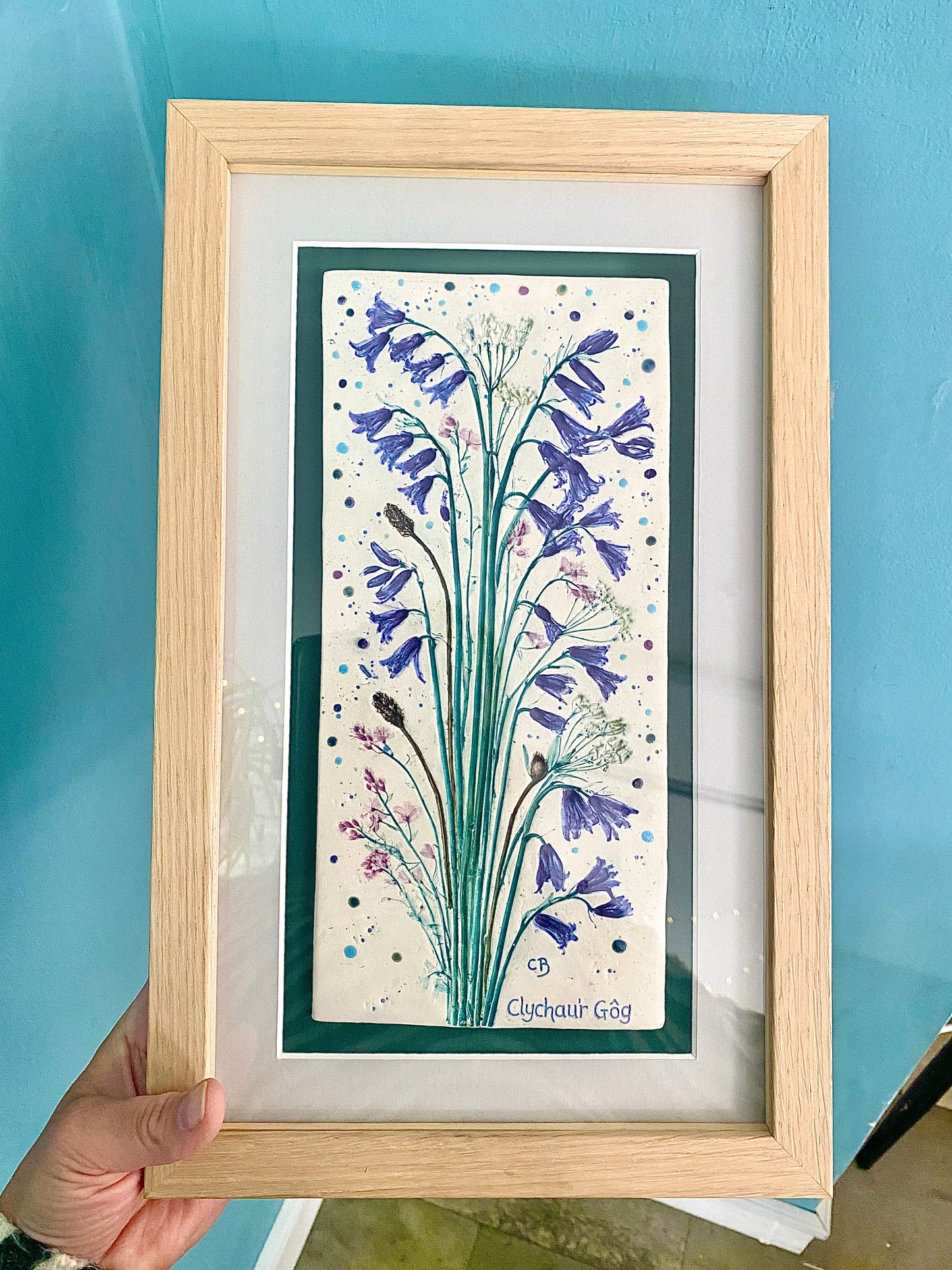 Framed Bluebells (Clychau’r Gog)