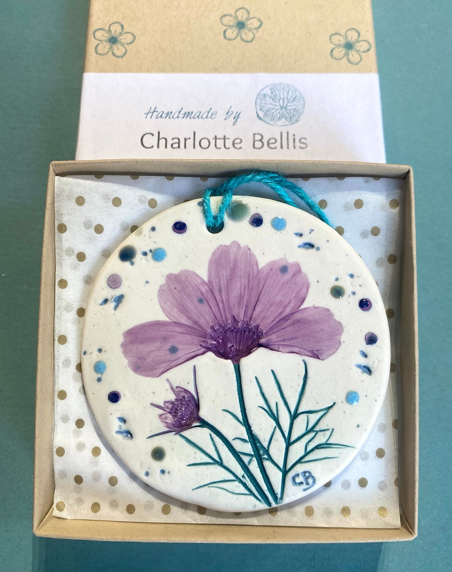 Wall Plaque Round - Cosmos