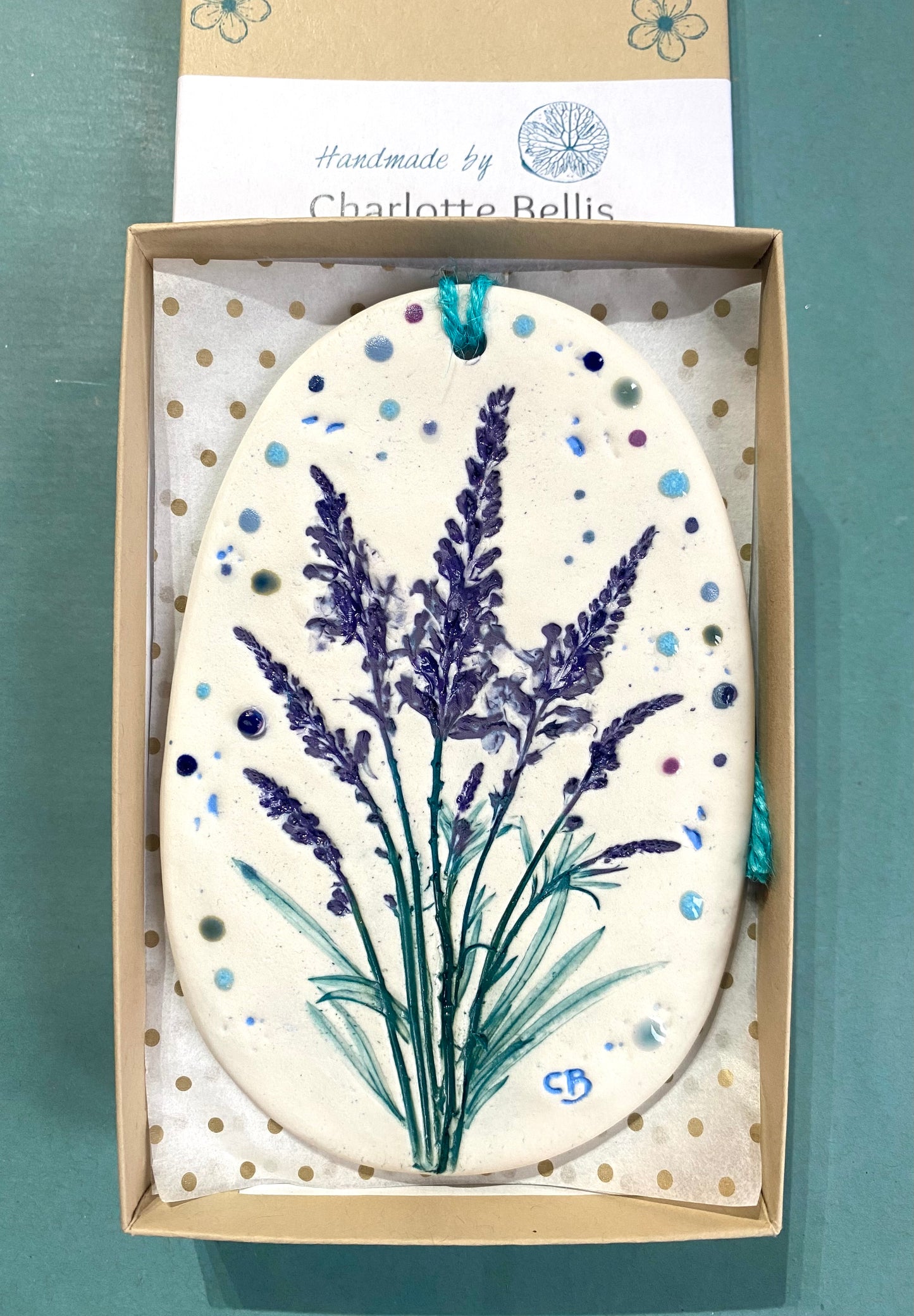 Wall Plaque - Toadflax (Llin Y Llyffant)
