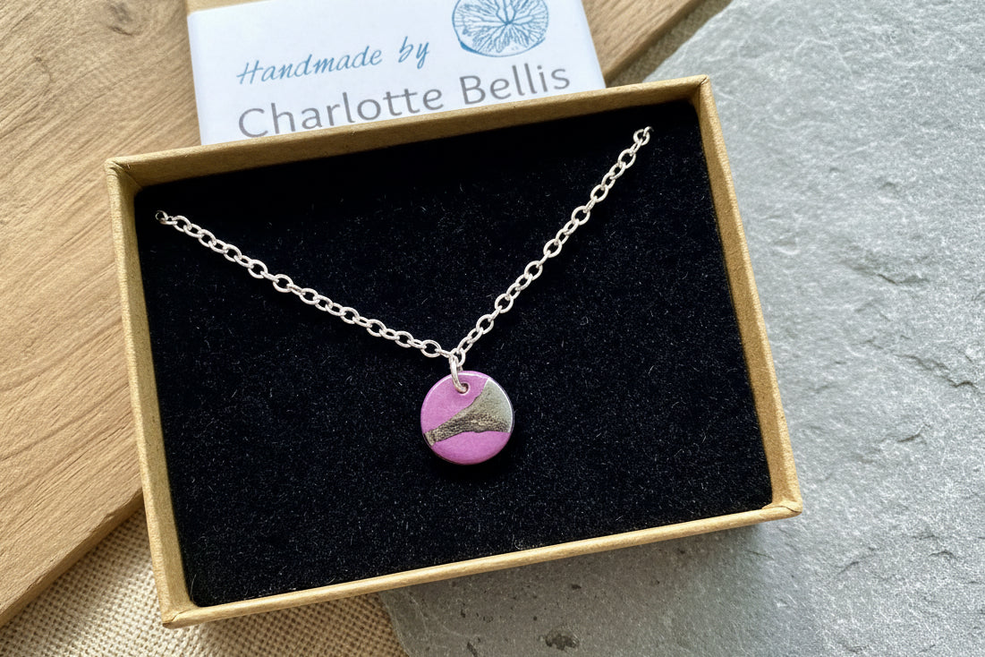 Disc Bracelet with Platinum Detailing