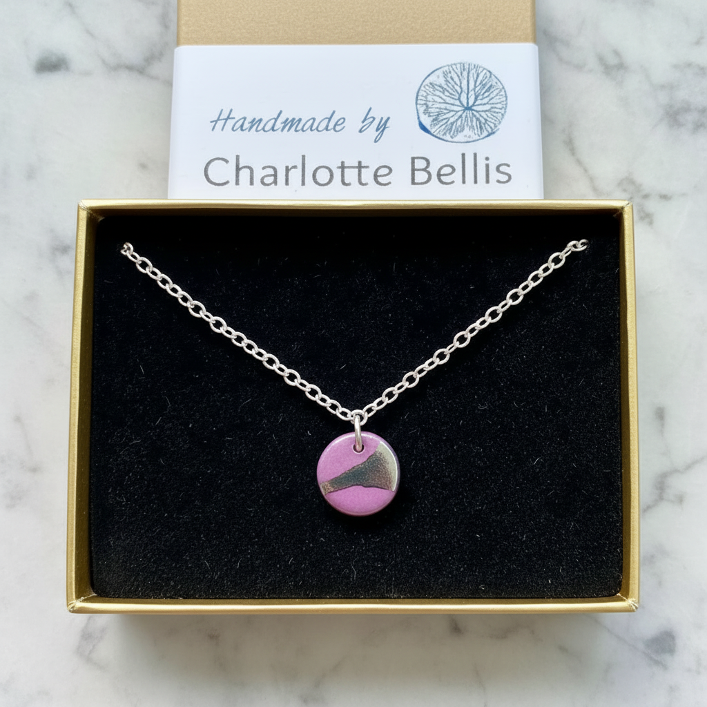 Disc Bracelet with Platinum Detailing