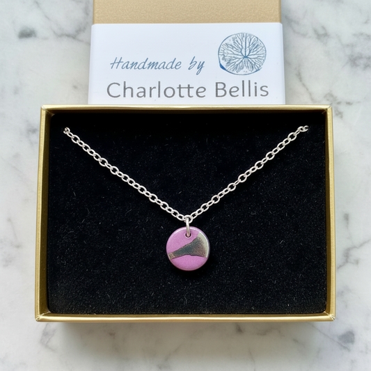 Disc Bracelet with Platinum Detailing