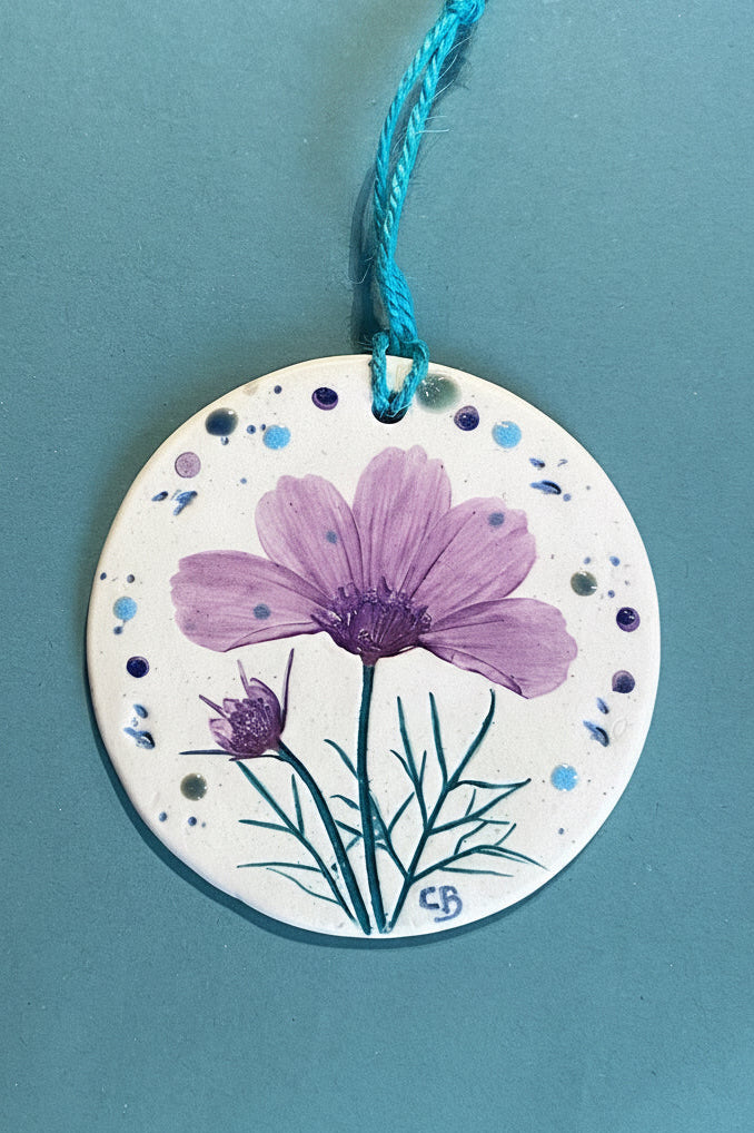 Wall Plaque Round - Cosmos