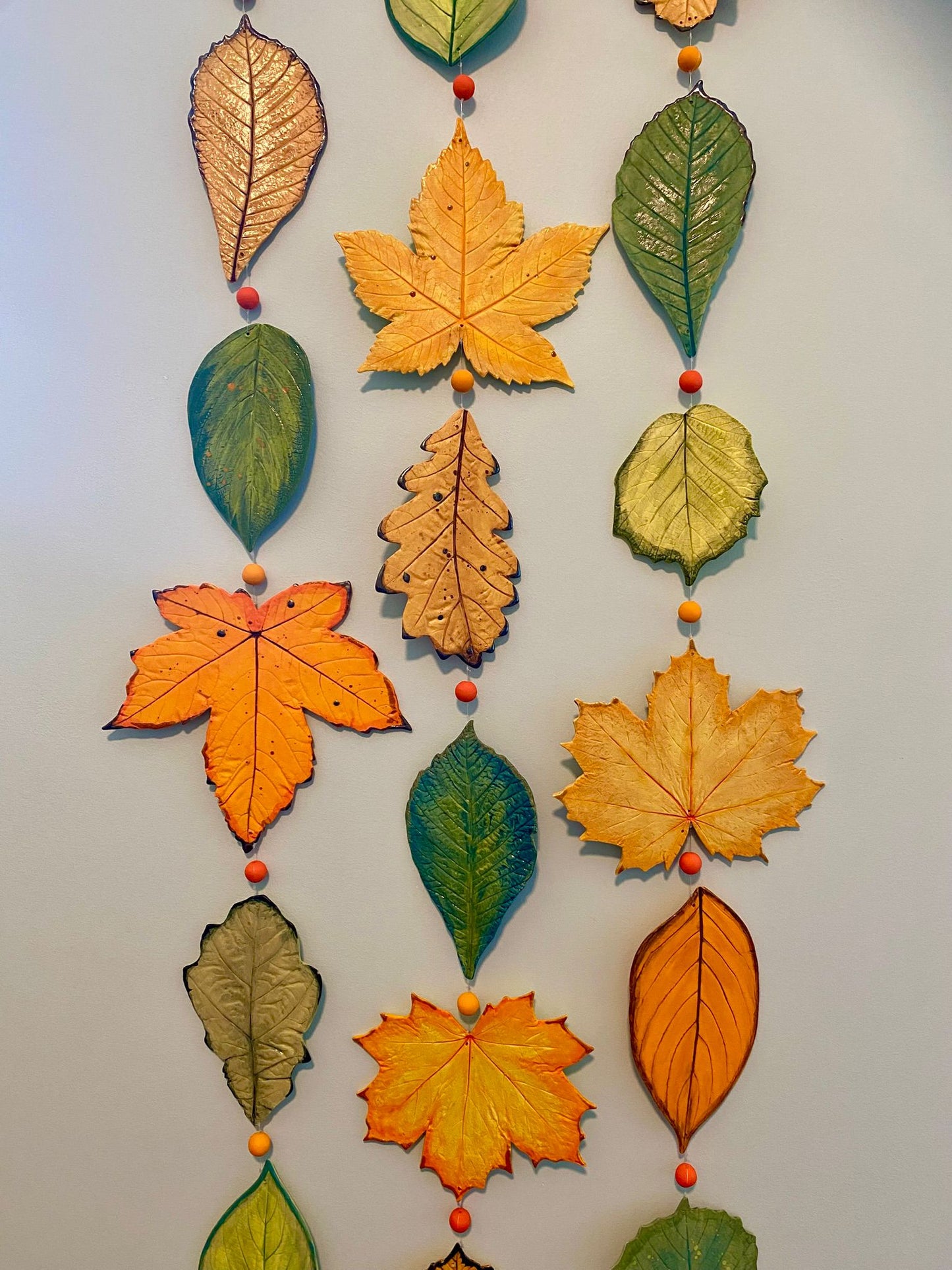 Wall Hanging Autumn Leaves