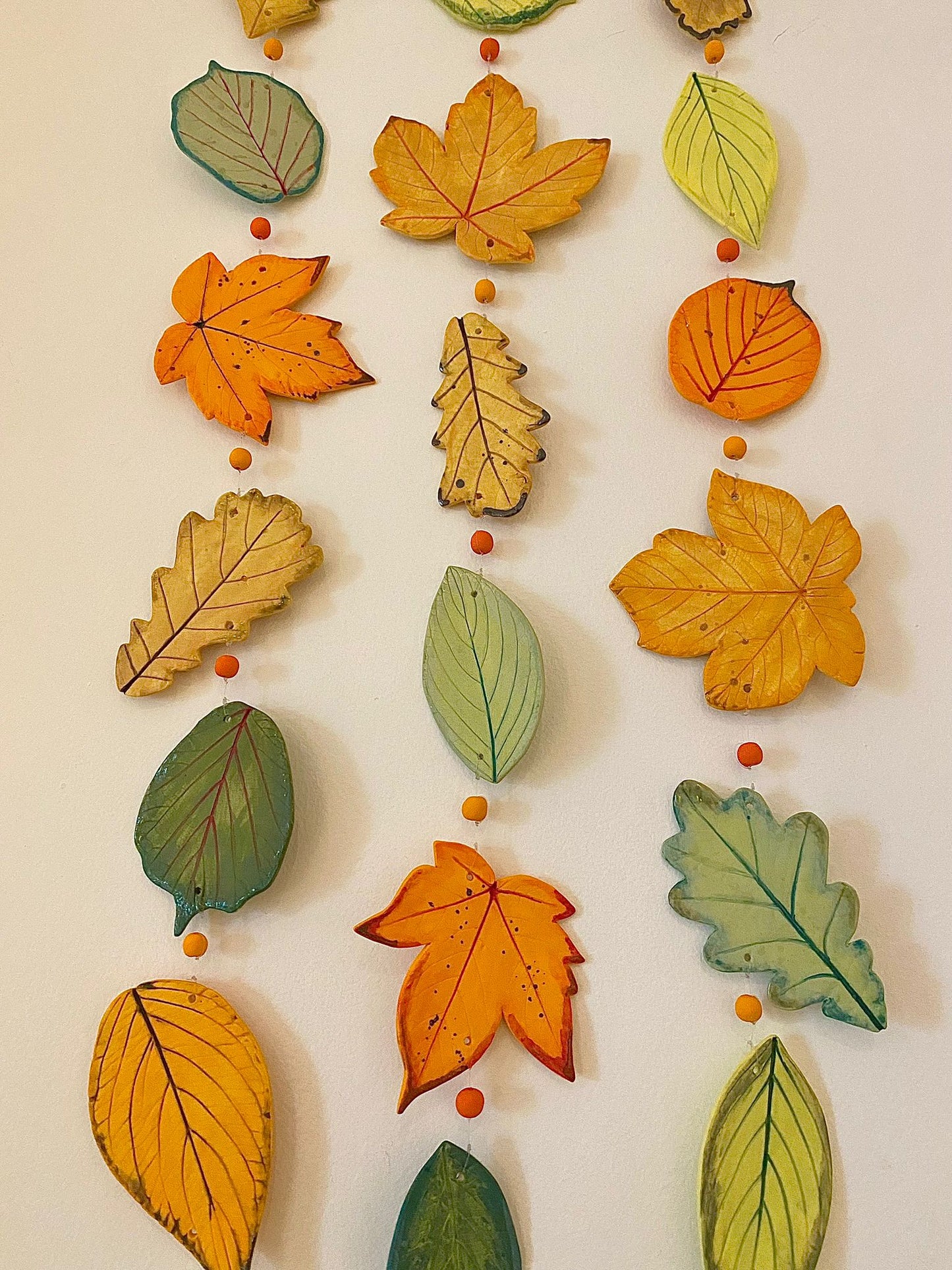 Wall Hanging Autumn Leaves