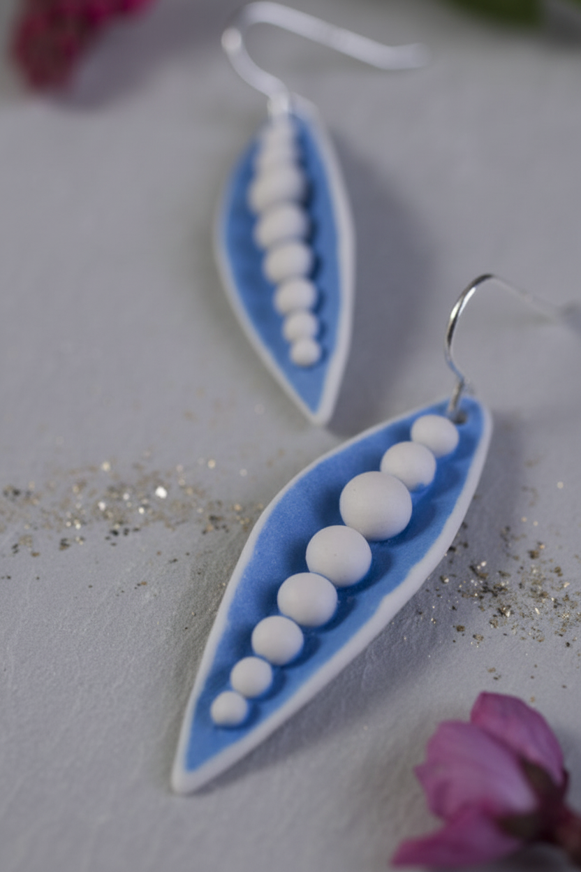 Pea Pod Earrings
