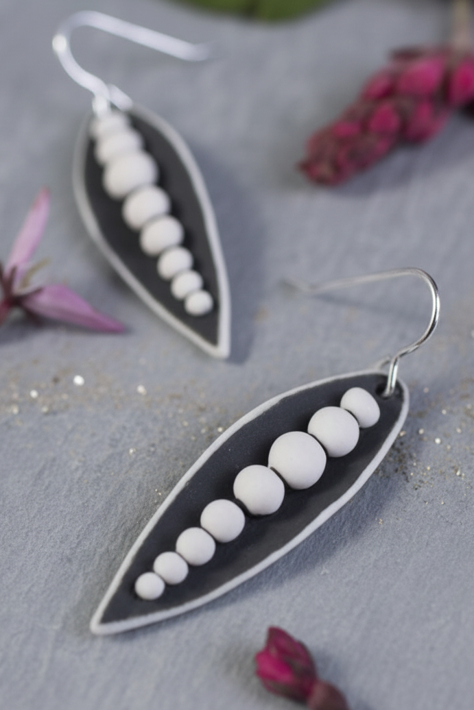 Pea Pod Earrings