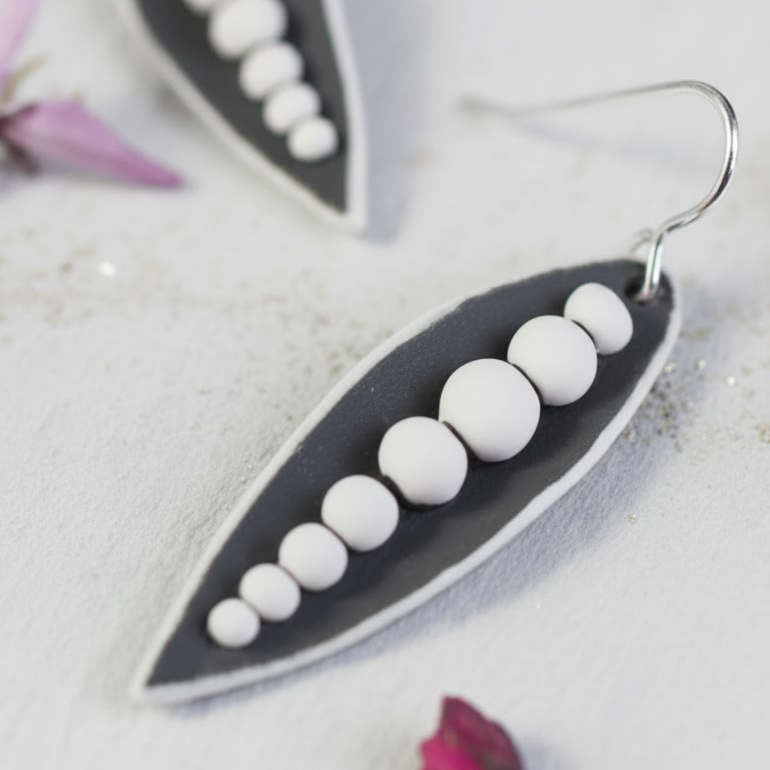 Pea Pod Earrings