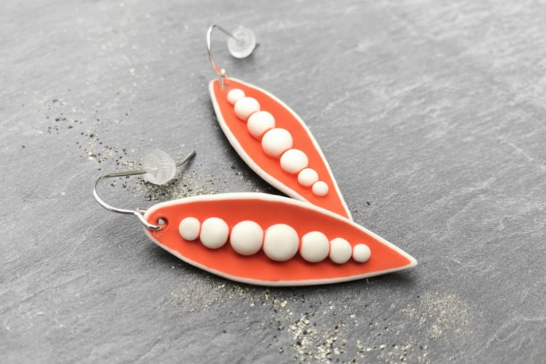 Pea Pod Earrings