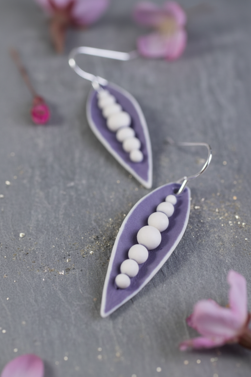 Pea Pod Earrings