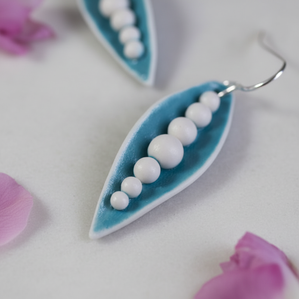 Pea Pod Earrings