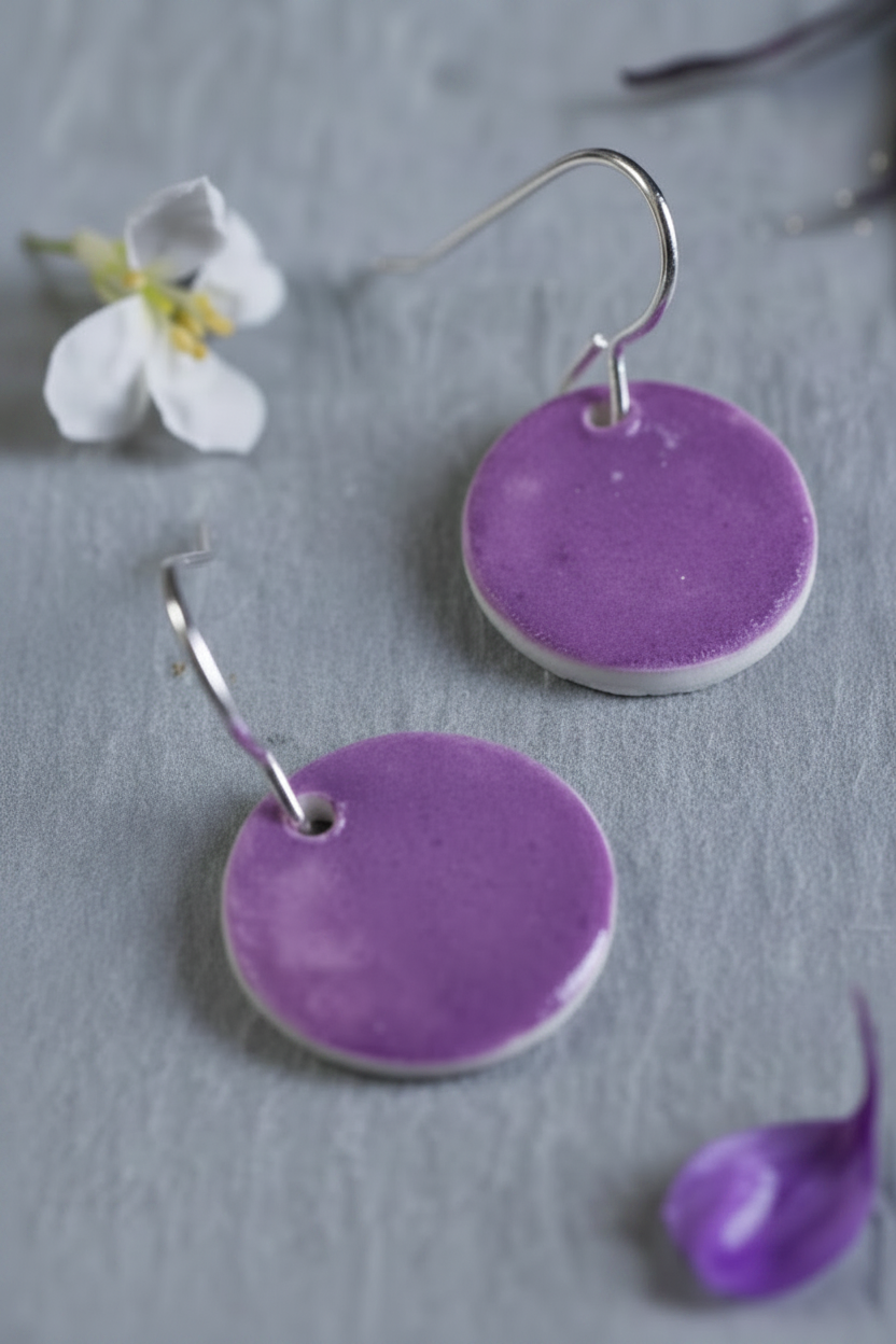Disc Earrings