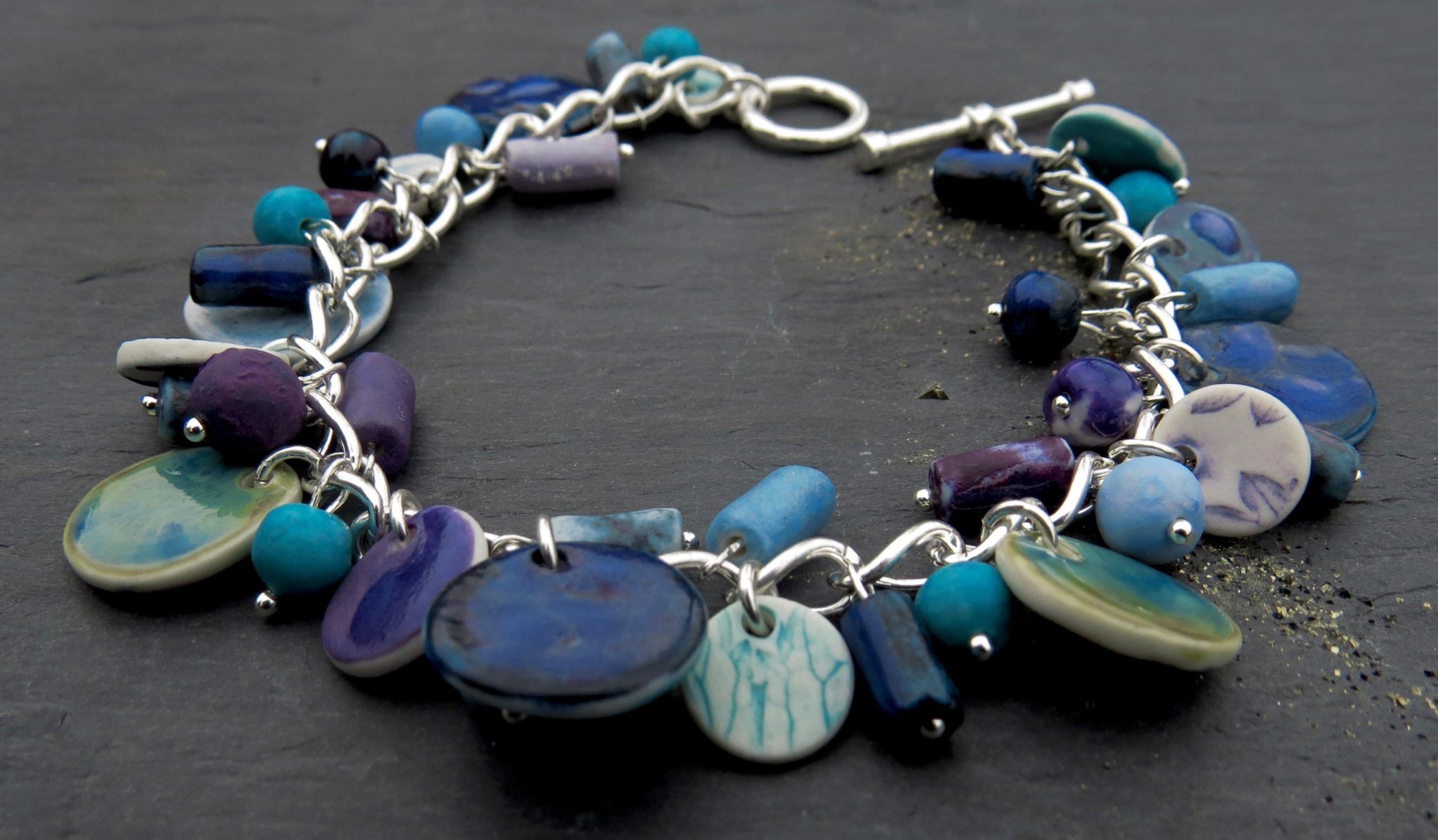 Bulky Bracelet in Silver – Guardian of the Ocean