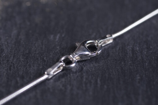Droplet Necklace with Platinum Detailing - Image 4