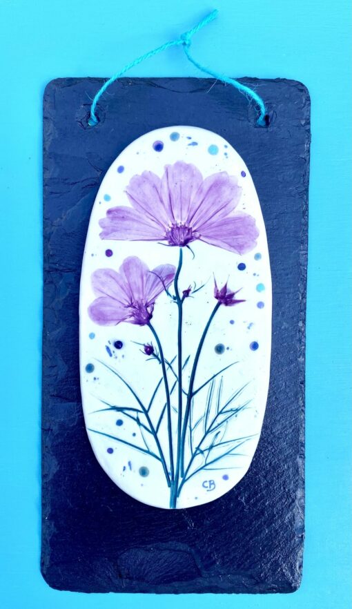 Cosmos Porcelain Wall Plaque - Image 2