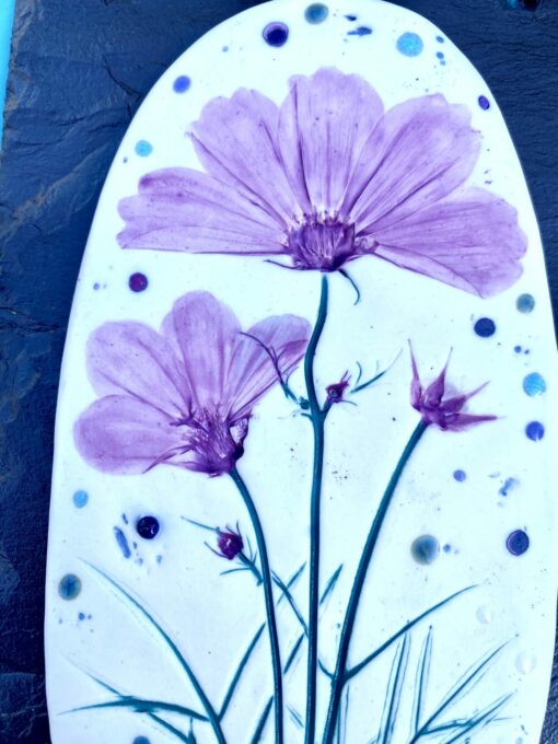 Cosmos Porcelain Wall Plaque - Image 3