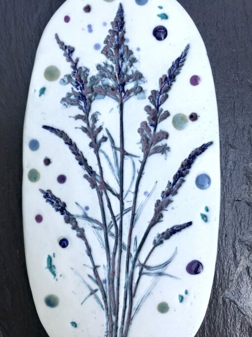 Toadflax Porcelain Wall Plaque - Image 5