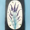 Toadflax Porcelain Wall Plaque