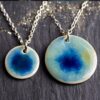 (B) Ocean Glaze Disc Necklace