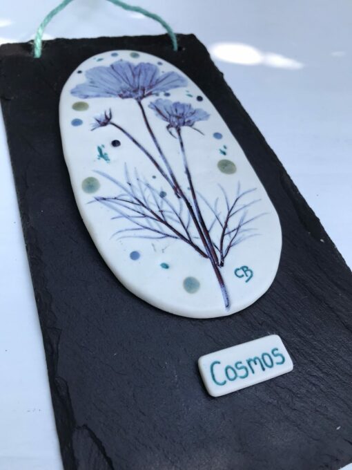 Cosmos Porcelain Wall Plaque - Image 4