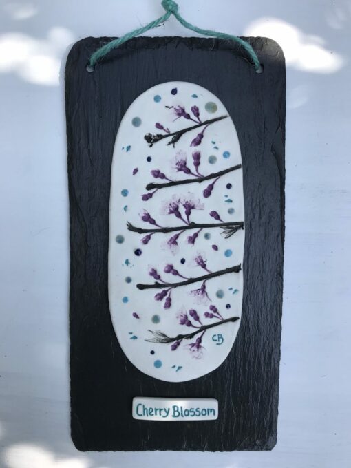Blossom Porcelain Wall Plaque - Image 4