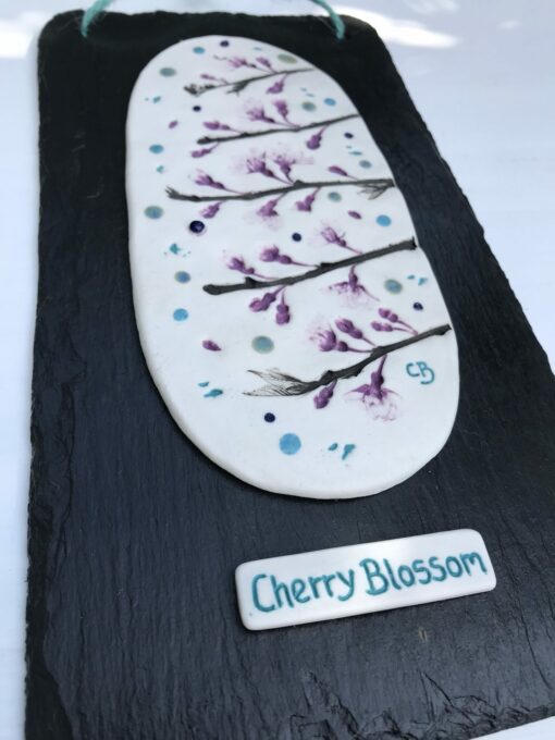 Blossom Porcelain Wall Plaque - Image 2