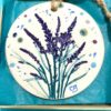 Toadflax -Small Round Plaque
