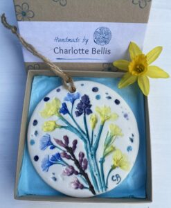 Spring -Small Round Plaque