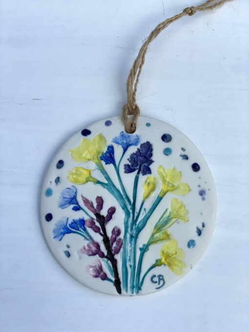 Spring -Small Round Plaque - Image 4