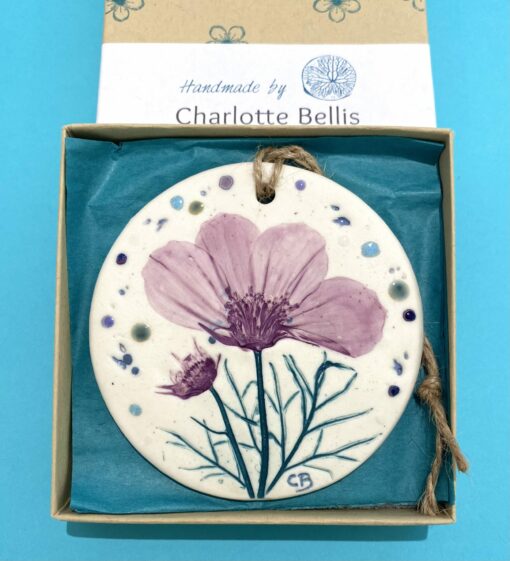 Cosmos -Small Round Plaque