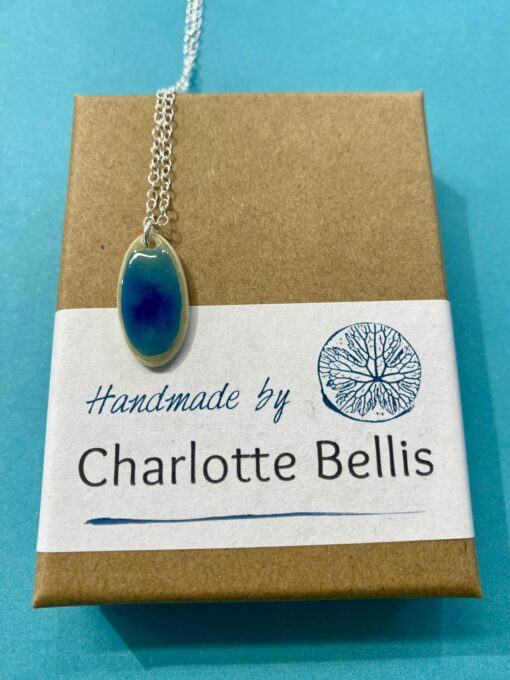 (A) Ocean Glaze Oval Necklace - Image 3