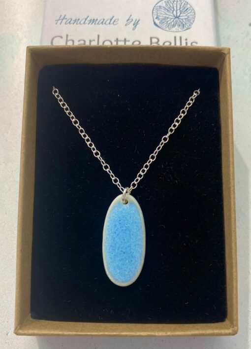 (N) Sea Breeze Glaze Oval Necklace - Image 5